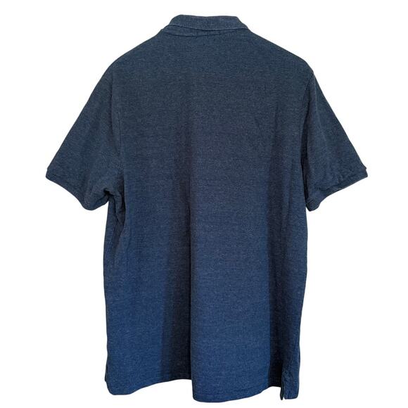 Polo Ralph Lauren The Iconic Mesh Polo Shirt Royal Blue with Red Logo Men's XL - Picture 3 of 7